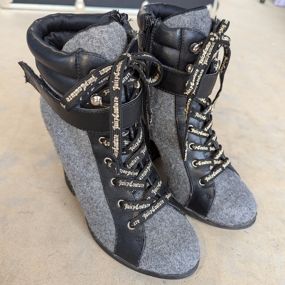 Juicy Kasper Heeled Ankle Boots - Picture 1 of 9